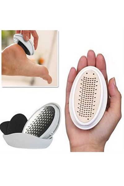 MUJGAN Practical Easy Foot Care - Ped Egg File Heel Grater