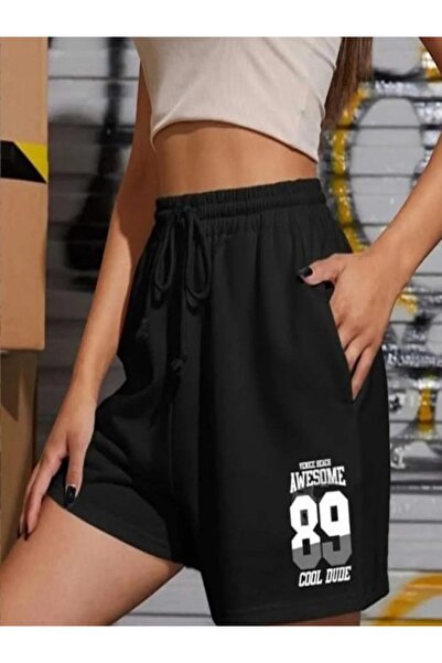 dk defne ky dk defne dk Pantaloni scurți obișnuiți pentru femei cu imprimeu d...