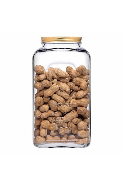 Paşabahçe 3000 cc Metal Jar with Lid