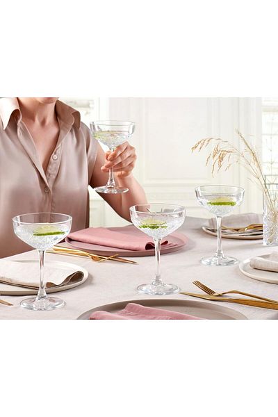 Paşabahçe Champagne Glass, 4 Pieces, 255 cc