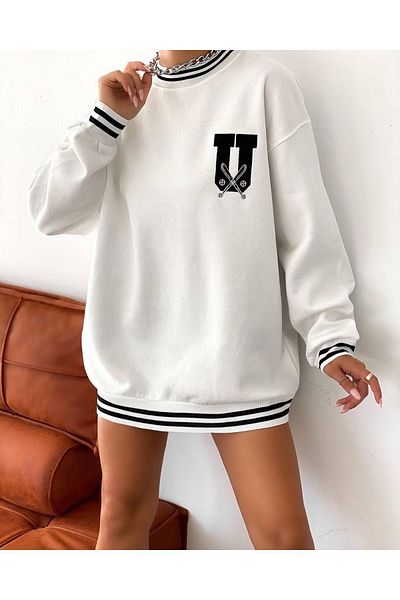 İLKCET MODA Hanorac oversize unisex din SUA