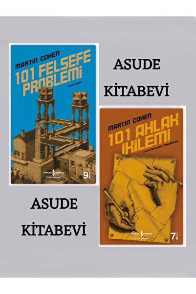 TÜRKİYE İŞ BANKASI KÜLTÜR YAYINLARI 101 Felsefe Problemi -  101 Ahlak İkilemi...