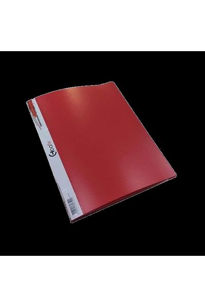 Bafix Catalog ( PRESENTATION) File 100 Pieces A4 Red