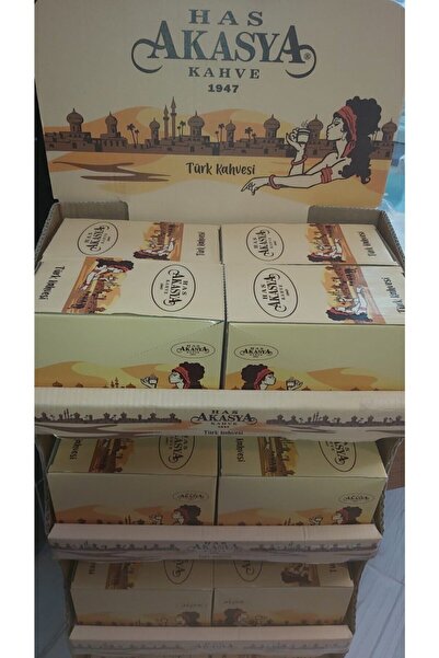 HAS AKASYA Türk Kahvesi 100 Gr (10 Lu Paket)