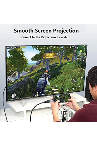 FLAGEN Type-C To Displayport 4K60HZ Çevirici Dönüştürücü Adaptör