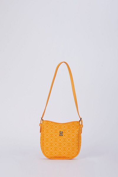 Pierre Cardin Seersucker Monogram Mango Women's Shoulder Bag 05PC23Y305