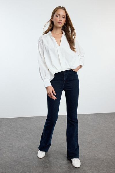Trendyol Collection Екранована куля з широким подолом Gomlek TWOAW25GO00094 TWOAW25GO00094