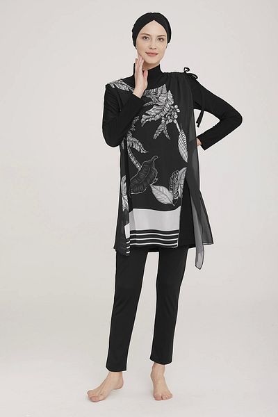MARESİVA Maresiva 8038 Women's Long Sleeve Hijab Swimsuit