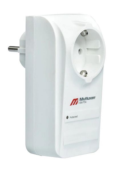 BarkoFix Grounded Single Current Protected Socket Shock Protection Socket Sudden Power Failure Surge Protection Socket