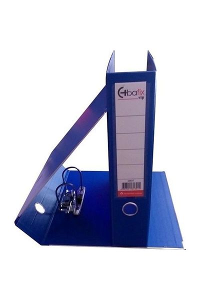 Bafix Vip Large Blue Plastic Office Folder - Pack of 10