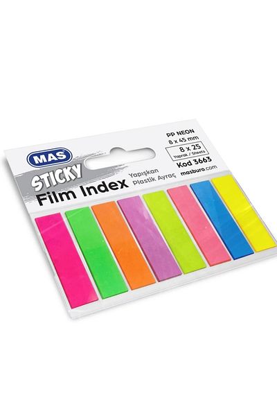 Mas 30 Pack Film Index 8x45 Pp Quadrilateral 25 S-8 Color 3663