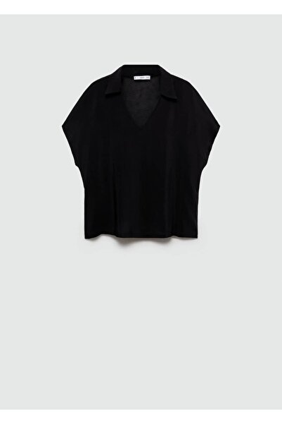 MANGO Woman Μπλουζάκι Polo Neck - Κομψό και άνετο σχέδιο