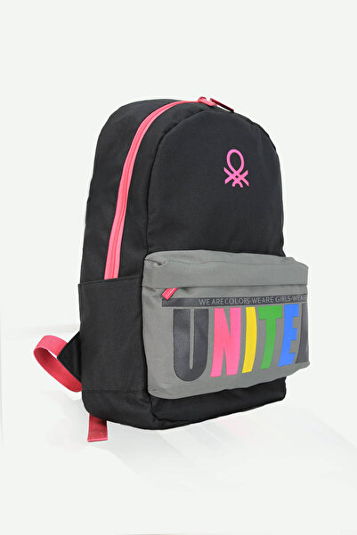 United Colors of Benetton School Bag Black / 76086