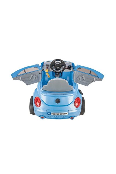 PİLSAN 05 281 Pilsan, Tostos 12v Kumandalı Akülü Araba Metalik Mavi, 3 Yaş