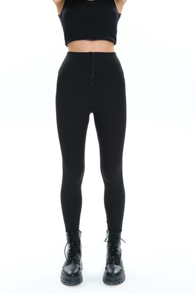 EMBA KORSE Slimming Thermal Sauna Agraffiti Corset Leggings