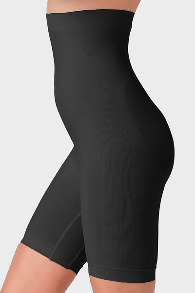 EMBA KORSE Black Push up Corset Shorts for Women - Recovery and Shaping Basen