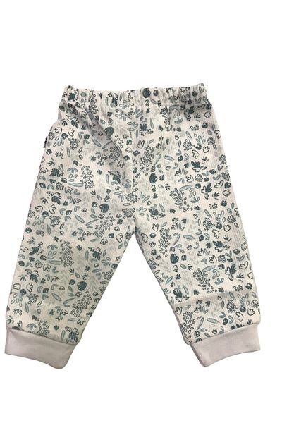 Mini Drop Trousers Combed White Green