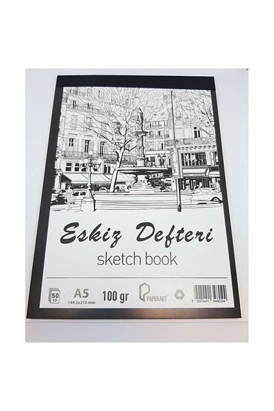 Gerni Kitap Paperart 50yp 100gr Stitched Sketchbook -a5