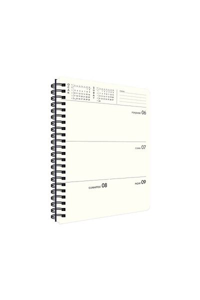 KESKİN COLOR Keskin Color 2022 17x24cm Mn Spiral Weekly Agenda - Triangle