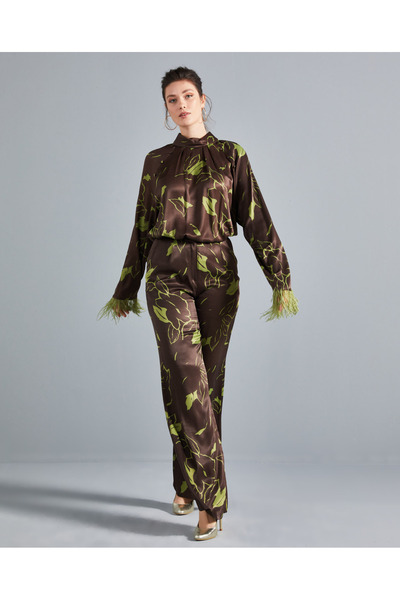 SERPİL Serpil Kadın Kahverengi Takım 36985
