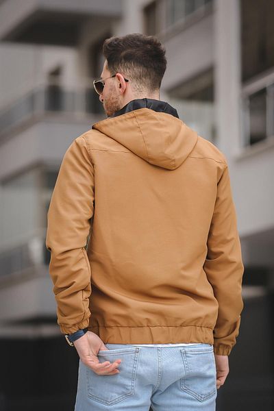 Oksit Ανδρικό παλτό Antonin Slim Fit Αδιάβροχο με λάστιχο μέσης και μανίκι