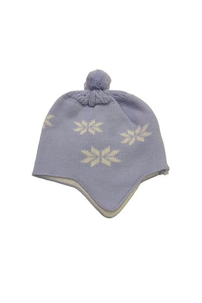 Capps Hat Blue Snowflake