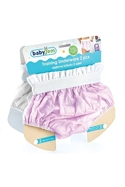 Babyjem Alıştırma Külodu 2li Pembe