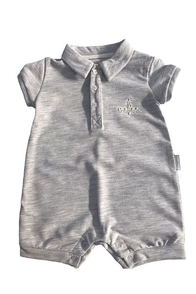 Babydoll Gray Jumpsuit