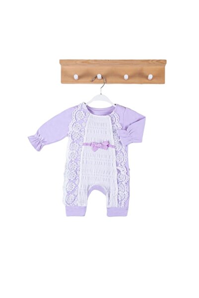 Nonna Baby Tulum Gorfe Manşetli Mor