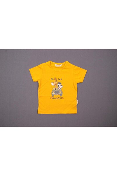 Mini Damla T-shirt Safari Yellow
