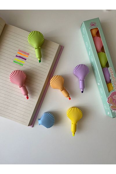 Hara Company Sea Shell Patterned Sweet Pencil