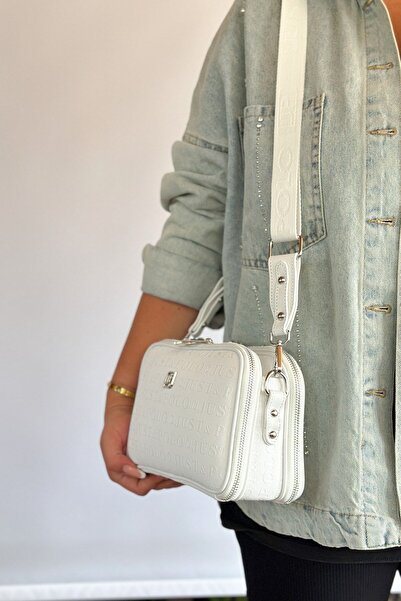 GALB LEATHER Just Polo Women's - 5 Compartments Adjustable Shoulder Bag Messenger Bag