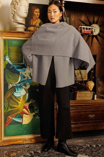 Hooopstore STUDIO COLLECTION COAT - GRAY