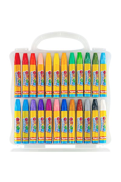 Bigpoint 24 Colors Pastel Paint - Transparent Bag