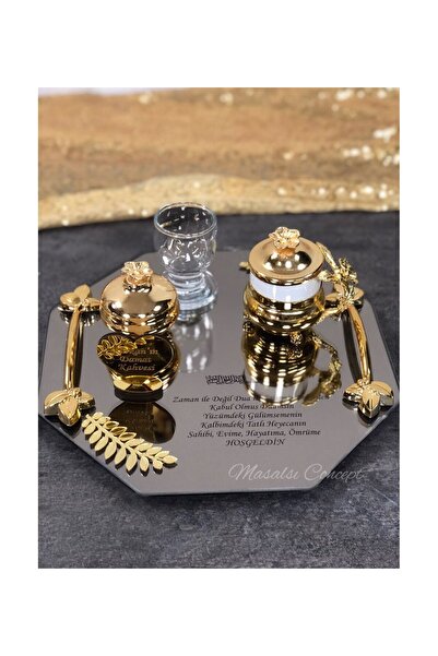 Masalsı Concept Damat Kahvesi Damat Fincanı Kahve Tepsisi