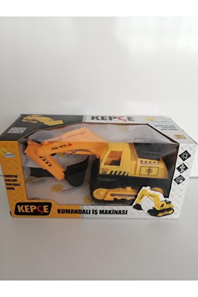 Duman Oyuncak Uzaktan Kumandalı Pilli Işıklı Iş Makinası Kepçe