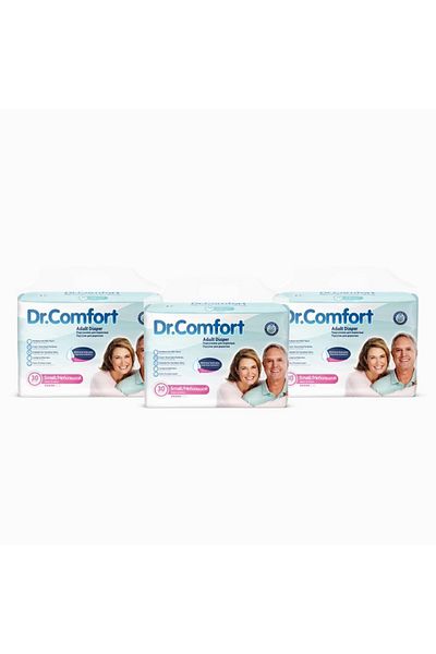 Dr.Comfort Adult Waistband Patient Diapers Small 90 Pieces