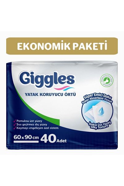 giggles 60x90 Mattress Protector Cover 40 Pieces