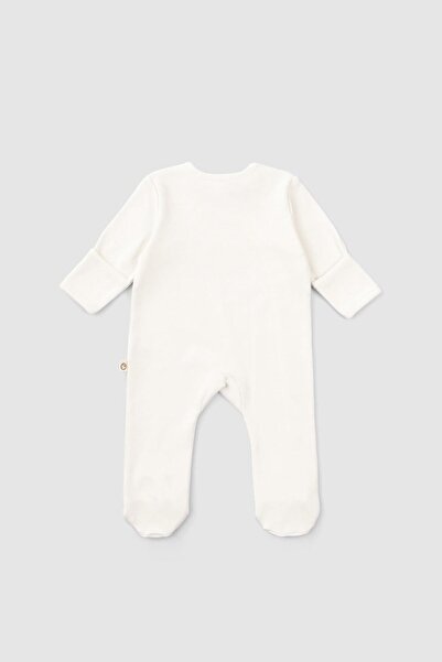 Little Gusto Set of 2 Organic Cotton Overalls with Gloves and Booties Green