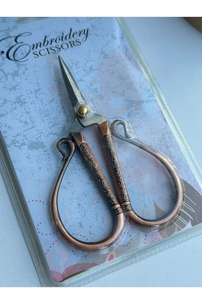 Fiona Rose Colored Hobby Scissors - Antique Detailed