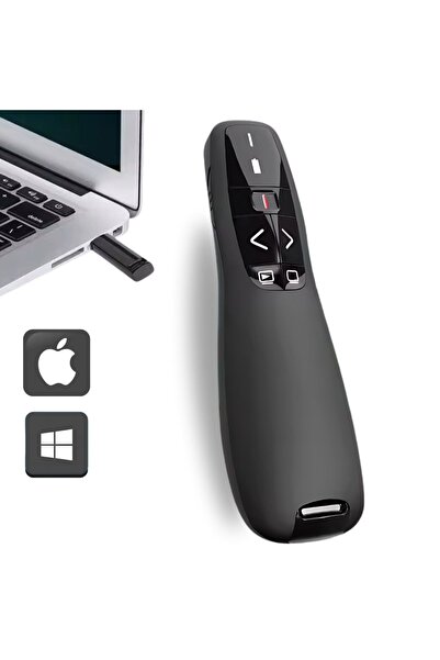 POSA Profesyoneller İçin Lazer Sunum Kumandası 2.4ghz USB MAC-WİNDOWS Tüm Bil...