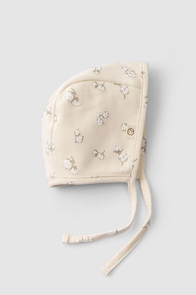 Little Gusto Organic Cotton English Hat Baby Small Cotton Patterned