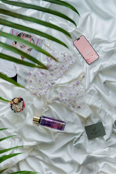 ARONA Inner Secrets - ARONA Brode Floral Λεπτομερές Σετ Εσώρουχα Bralet Bralet