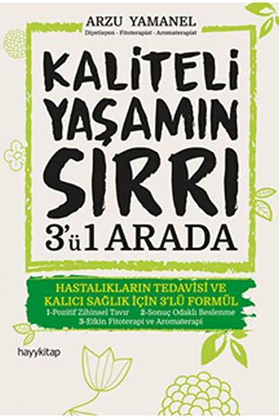 hayykitap Kaliteli Yaşamın Sırrı 3'ü 1 Arada