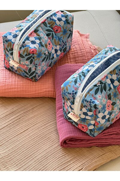 BETSY STUDIO حقيبة سفر - متعددة الأغراض، حقيبة رعاية الطفل، حقيبة المكياج، حق...