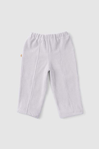 Little Gusto Corduroy Baby Trousers Gray