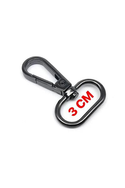 İsmet toka 3 Cm Çanta Aksesuar Klips Papağan 5 Adet - Metal Aksesuar