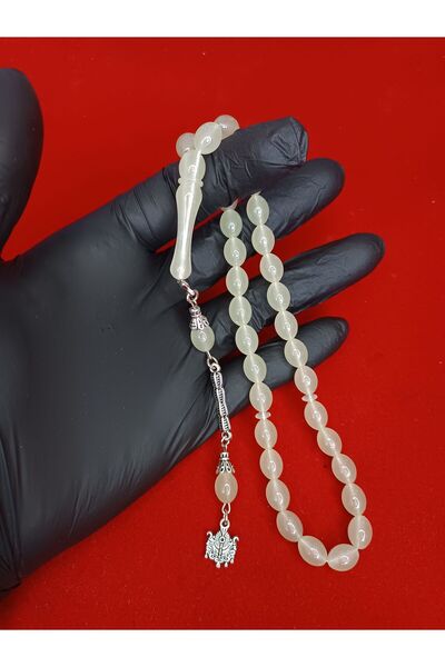 Mos Tespih Mărgele de rugina pentru ochi de pisică tăiată cu orz fosforat