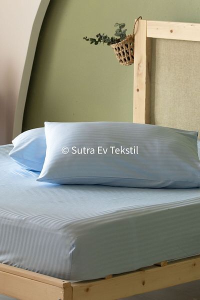 sutra Set cearșafuri dublu, 100% bumbac, satin, mărime mare