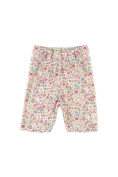 Little Gusto Short Children's Tights Floral Pattern